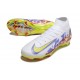 Nike Zoom Mercurial Superfly X Elite FG White Yellow Purple