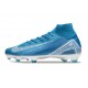 Nike Zoom Mercurial Superfly X Elite FG Blue White