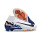 Nike Zoom Mercurial Superfly X Elite FG White Navy Orange