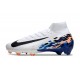 Nike Zoom Mercurial Superfly X Elite FG White Navy Orange