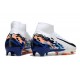 Nike Zoom Mercurial Superfly X Elite FG White Navy Orange