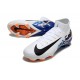 Nike Zoom Mercurial Superfly X Elite FG White Navy Orange