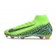 Nike Zoom Mercurial Superfly X Elite FG Green Black