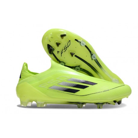 adidas F50 LL Elite FG Soccer Shoes Solar Yellow Black