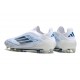 adidas F50 LL Elite FG Soccer Shoes White Blue