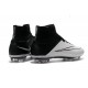 Cristiano Ronaldo Nike Mercurial Superfly 4 FG Shoes Leather White Black