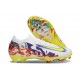 Nike Air Zoom Mercurial Vapor 16 Elite FG White Yellow Purple Red