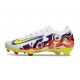 Nike Air Zoom Mercurial Vapor 16 Elite FG White Yellow Purple Red