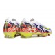 Nike Air Zoom Mercurial Vapor 16 Elite FG White Yellow Purple Red