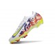 Nike Air Zoom Mercurial Vapor 16 Elite FG White Yellow Purple Red
