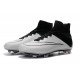 Cristiano Ronaldo Nike Mercurial Superfly 4 FG Shoes Leather White Black