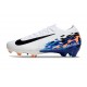 Nike Air Zoom Mercurial Vapor 16 Elite FG White Black Blue