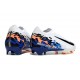Nike Air Zoom Mercurial Vapor 16 Elite FG White Black Blue