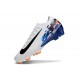 Nike Air Zoom Mercurial Vapor 16 Elite FG White Black Blue