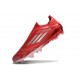 adidas F50 LL Elite FG Soccer Shoes Red Silver