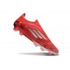 adidas F50 LL Elite FG Soccer Shoes Red Silver