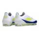 adidas F50 LL Elite FG Soccer Shoes White Blue Volt