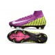 Nike Zoom Mercurial Superfly X Elite FG Purple White Yellow