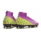 Nike Zoom Mercurial Superfly X Elite FG Purple White Yellow