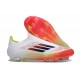 adidas F50 LL Elite FG Soccer Shoes White Black Solar Yellow