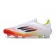 adidas F50 LL Elite FG Soccer Shoes White Black Solar Yellow