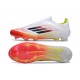 adidas F50 LL Elite FG Soccer Shoes White Black Solar Yellow