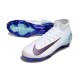 Nike Zoom Mercurial Superfly X Elite FG White Black Blue