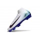 Nike Zoom Mercurial Superfly X Elite FG White Black Blue