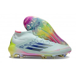 adidas F50 Elite Mid-Cut FG Almost Blue Semi Lucid Blue Semi Solar Yellow