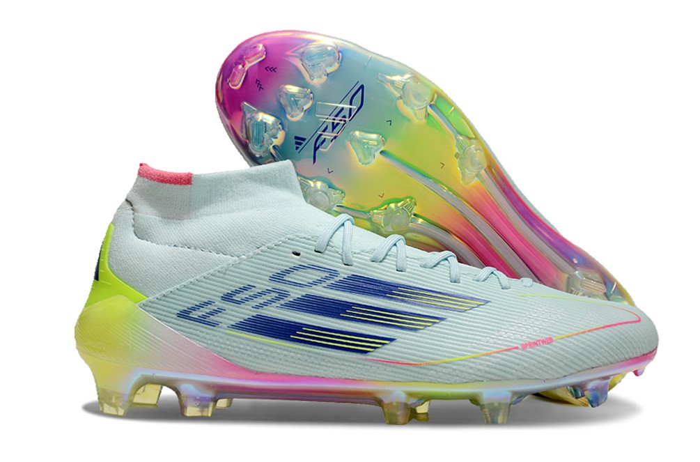 adidas F50 Elite Mid-Cut FG Almost Blue Semi Lucid Blue Semi Solar