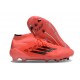 adidas F50 Elite Mid-Cut Firm Ground Cleats Turbo Aurora Black Platin Met