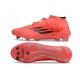 adidas F50 Elite Mid-Cut Firm Ground Cleats Turbo Aurora Black Platin Met