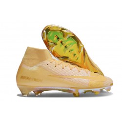 Nike Zoom Mercurial Superfly X Elite FG Yellow Gold
