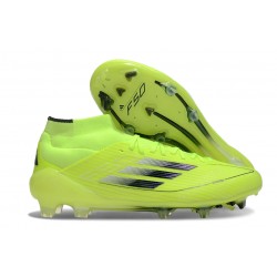 adidas F50 Elite Mid-Cut Firm Ground Cleats Volt Black