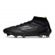 adidas F50 Elite Mid-Cut Firm Ground Cleats Core Black Iron Met Gold Met