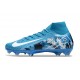 Nike Air Zoom Mercurial Superfly 10 Elite FG Blue White