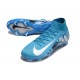 Nike Air Zoom Mercurial Superfly 10 Elite FG Blue White