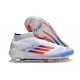 adidas F50 Elite Mid-Cut FG Advancement - White Solar Red Lucid Blue
