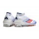 adidas F50 Elite Mid-Cut FG Advancement - White Solar Red Lucid Blue