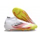 adidas F50 Elite Mid-Cut Firm Ground Cleats White Lucid Red Solar Yellow