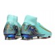 Nike Air Zoom Mercurial Superfly 10 Elite FG Ocean Cube Gold Blue