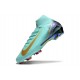 Nike Air Zoom Mercurial Superfly 10 Elite FG Ocean Cube Gold Blue