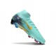 Nike Air Zoom Mercurial Superfly 10 Elite FG Ocean Cube Gold Blue