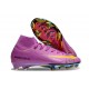 Nike Air Zoom Mercurial Superfly 10 Elite FG Purple Yellow
