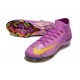 Nike Air Zoom Mercurial Superfly 10 Elite FG Purple Yellow