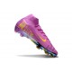 Nike Air Zoom Mercurial Superfly 10 Elite FG Purple Yellow