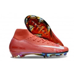 Nike Air Zoom Mercurial Superfly 10 Elite FG Red White