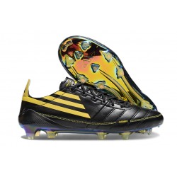 adidas F50 Elite FG Firm Ground Black Yellow