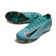 Nike Air Zoom Mercurial Vapor 16 Elite FG Cyan Black Gold