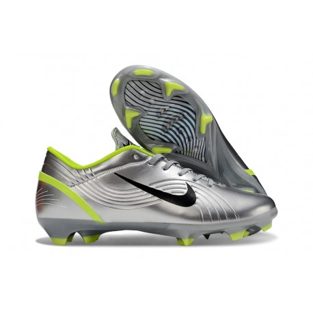 Nike Air Zoom Mercurial Vapor 16 Elite FG Silver Black Volt